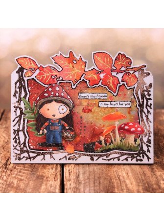 Furry Forest - Collection "Forest Tales" - Dies 95 - Matrice de découpe - Aall & create