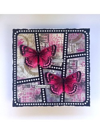 Pack de papiers imprimés A4 - Jumbled Up - Collection "Patchwork Impressions"  - Aall & Create