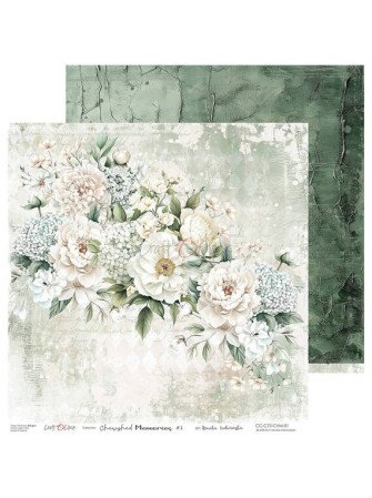 Pack papiers 20 x 20 cm - Mix - Collection "Cherished Memories" - Craft O'Clock