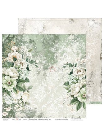 Pack papiers 20 x 20 cm - Mix - Collection "Cherished Memories" - Craft O'Clock