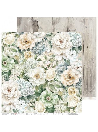 Pack papiers 20 x 20 cm - Mix - Collection "Cherished Memories" - Craft O'Clock