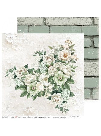 Pack papiers 20 x 20 cm - Mix - Collection "Cherished Memories" - Craft O'Clock