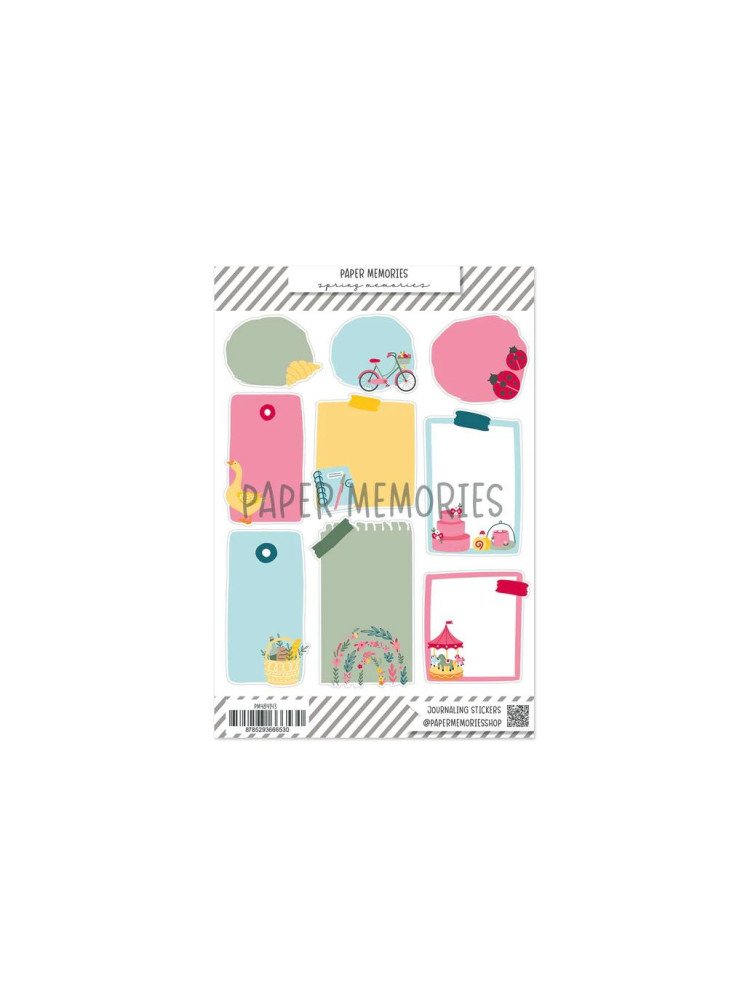 Stickers - Journaling - Collection "Spring memories" - DLS Design