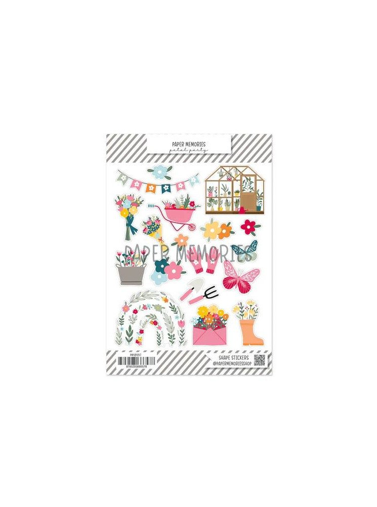 Stickers - Shape - Collection "Petal party" - DLS Design