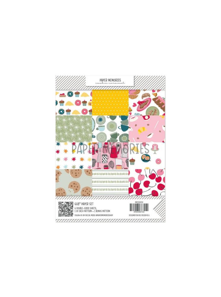 Pack papiers - Collection "cookie carnival" - DLS Design