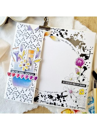 Die cuts Blooming - Collection "Vibrations" - Chou & Flowers