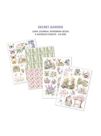 Junk Journal & Ephemera Book - Secret Garden - Ciao Bella