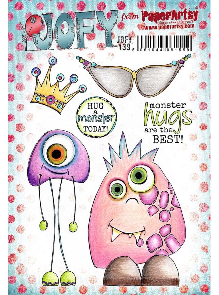 Tampon cling - Set 139 - Collection JOFY - PaperArtsy