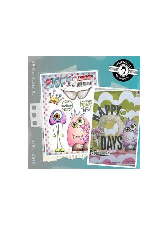 Tampon cling - Set 139 - Collection JOFY - PaperArtsy