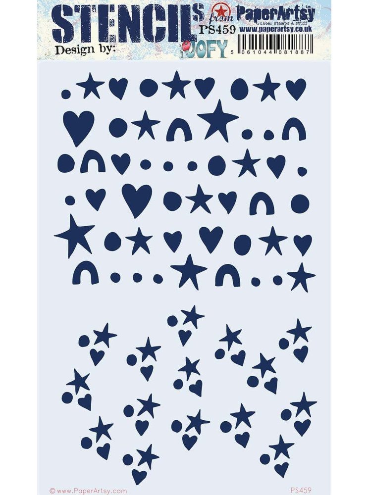 Stencil - 459 - Collection "Jofy" - PaperArtsy