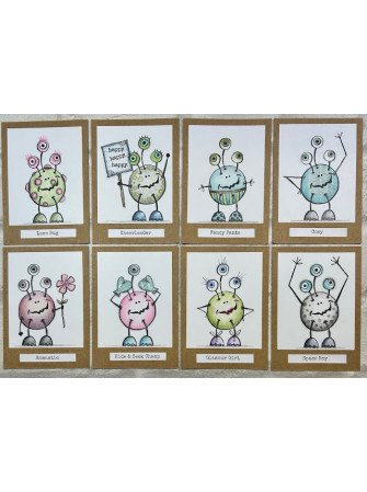 Mini Tampon cling - 85 - Collection Jofy - PaperArtsy