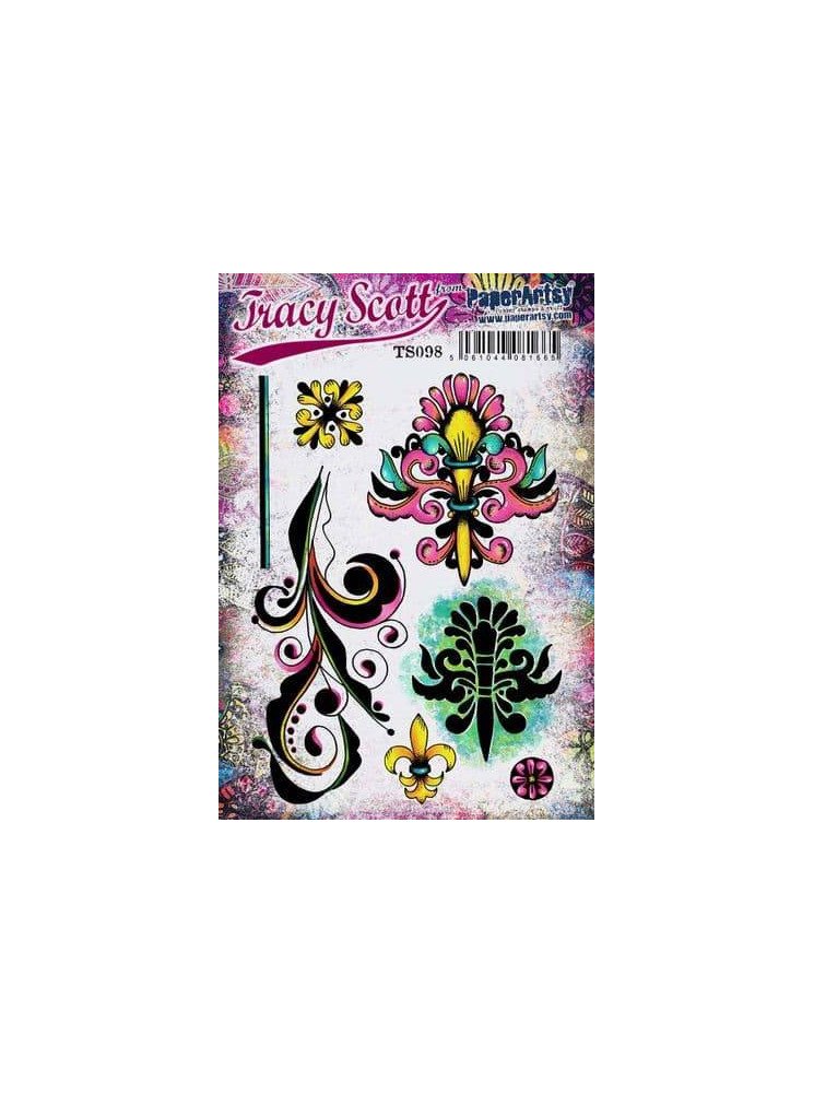 Tampon cling - 98 - Collection "Tracy Scott" - PaperArtsy