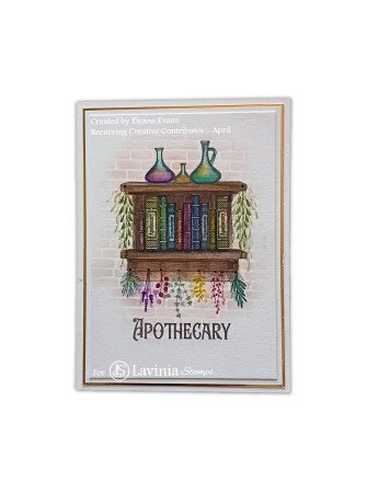 Bookshelf - Tampon clear - Collection "The Dreamatorium" -  Lavinia