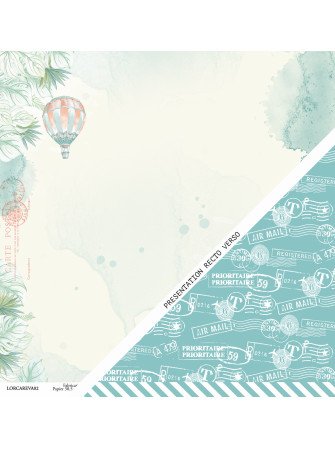 Pack papiers - Collection "Carnet d'évasion" - Lorelaï Design