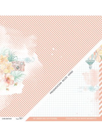 Pack papiers - Collection "Carnet d'évasion" - Lorelaï Design
