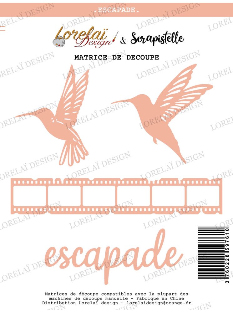 Escapade - Dies - Collection "Carnet d'évasion" - Lorelaï Design
