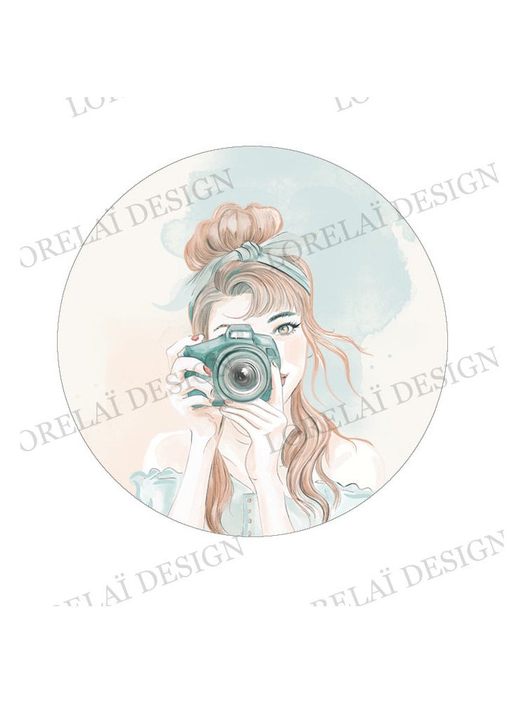 Clic Clac - Badge - Collection "Carnet d'évasion" - Lorelaï Design