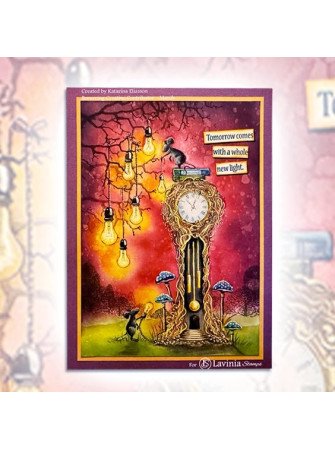 Light Bulbs  - Tampon clear - Collection "The Dreamatorium" -  Lavinia