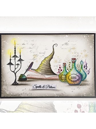 Ink Pot  - Tampon clear - Collection "The Dreamatorium" -  Lavinia
