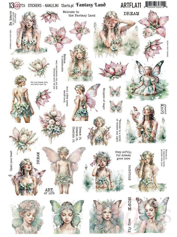 Stickers - Naklejki - collection "Fantasy Land" - 13 @rts