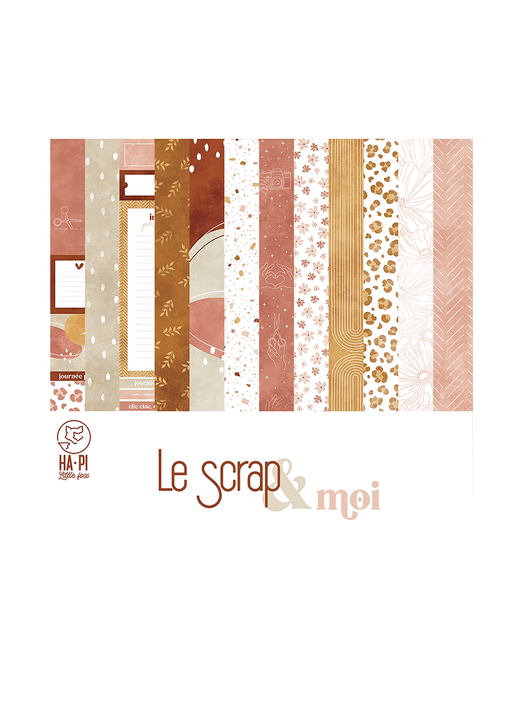 Pack papiers - Collection "Le Scrap & Moi" - HA PI