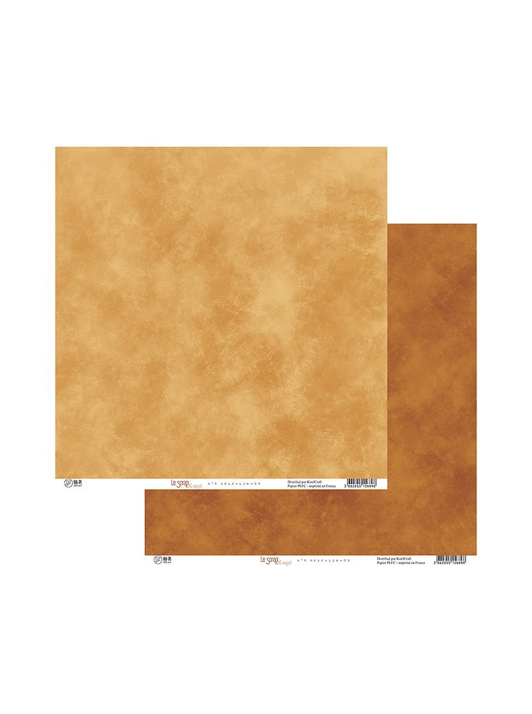 Papier uni - Collection "Le Scrap & Moi" - hA PI
