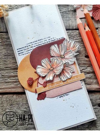 Jolies fleurs - Collection "Le Scrap & Moi"  - dies -  HA PI Little Fox