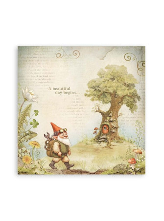 Maxi Pack papiers  - Collection "Hidden Grove" - Stamperia