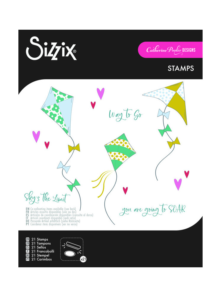 Sky's the Limit - Tampons clear -  Sizzix