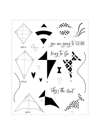 Sky's the Limit - Tampons clear -  Sizzix