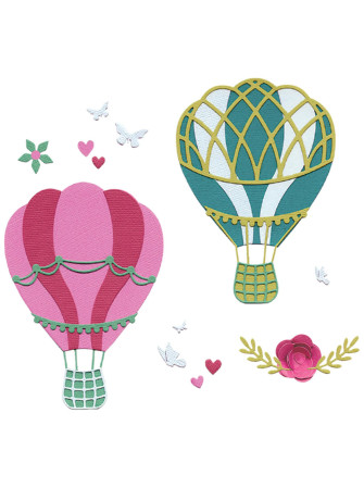 Floating Fancy - Framelits - Dies -  Sizzix
