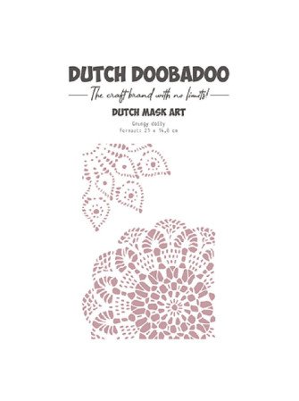 Grungy doily - Stencils -...