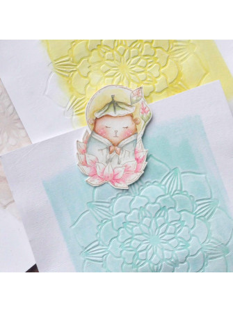 Tampon Clear - Doudou zen - Collection "Vibrations" - Chou & Flowers