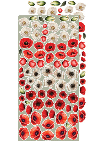 Pack de décors à découper - Mix - Collection  "Heart of the Sun"  - Craft O'Clock