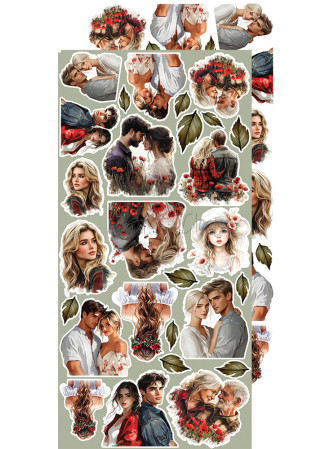 Pack de décors à découper - Mix - Collection  "Heart of the Sun"  - Craft O'Clock