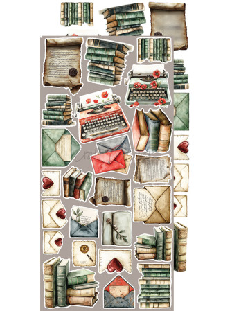 Pack de décors à découper - Mix - Collection  "Heart of the Sun"  - Craft O'Clock