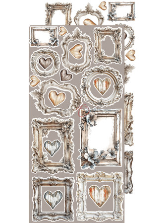 Pack de décors à découper - Mix - Collection  "Heart of the Sun"  - Craft O'Clock