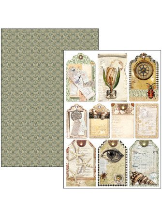 Pack papiers A4 - Collection "Cabinet of Curiosities" - Ciao Bella