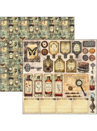 Pack papiers patterns - Collection "Cabinet of Curiosities" - Ciao Bella