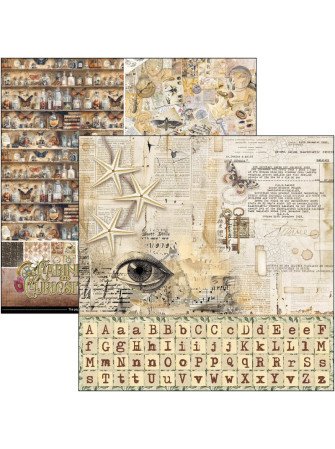 Pack papiers patterns - Collection "Cabinet of Curiosities" - Ciao Bella