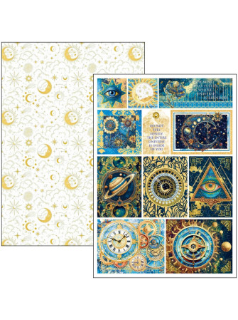 Pack papiers A4 - Collection "Celestial"- Ciao Bella
