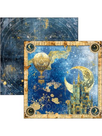 Pack papiers 20 x 20 cm - Collection "Celestial" - Ciao Bella