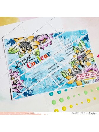 Multi Tâches - Pochoir - Collection "Holi Days" - Les Ateliers de Karine