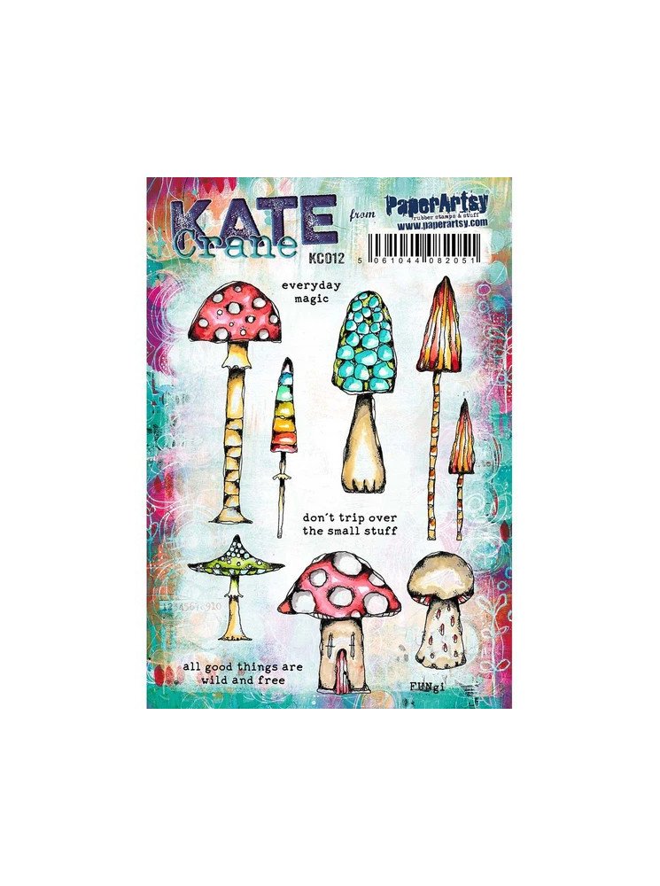 Tampon cling - 12 - Collection "Kate Crane" - PaperArtsy