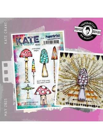 Tampon cling - 12 - Collection "Kate Crane" - PaperArtsy