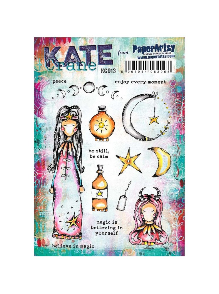 Tampon cling - 13 - Collection "Kate Crane" - PaperArtsy