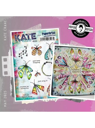 Tampon cling - 14 - Collection "Kate Crane" - PaperArtsy