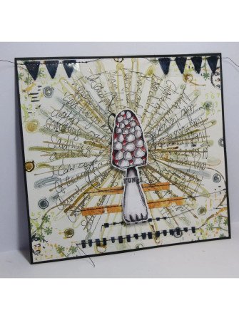 Tampon cling - 14 - Collection "Kate Crane" - PaperArtsy