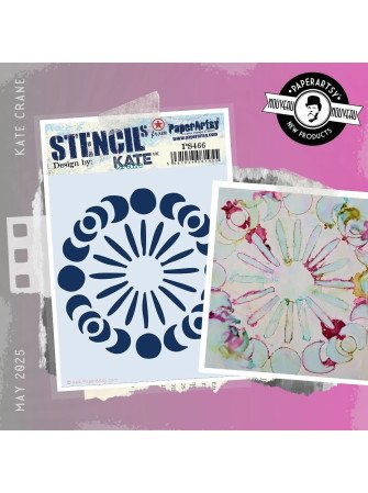 Stencil  - 466 - Collection "Kate Crane" - PaperArtsy