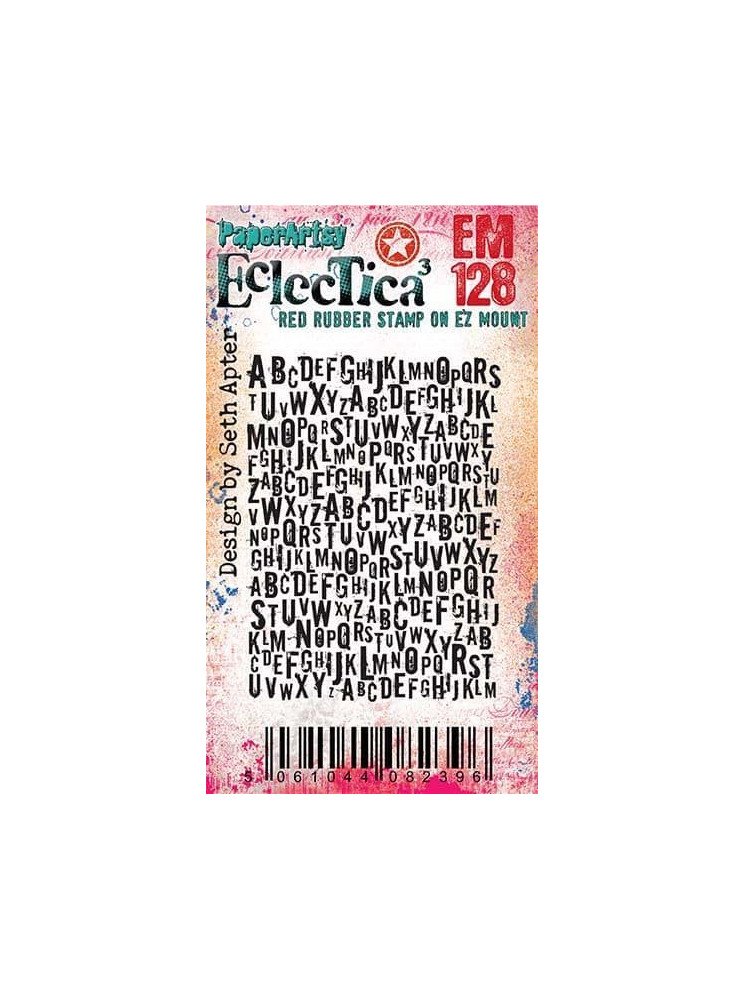 Mini tampon cling - 128 - Collection Eclectica - PaperArtsy